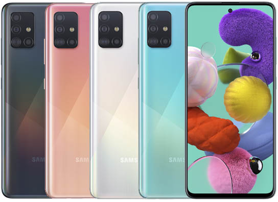 الوان Samsung GalaxyA51