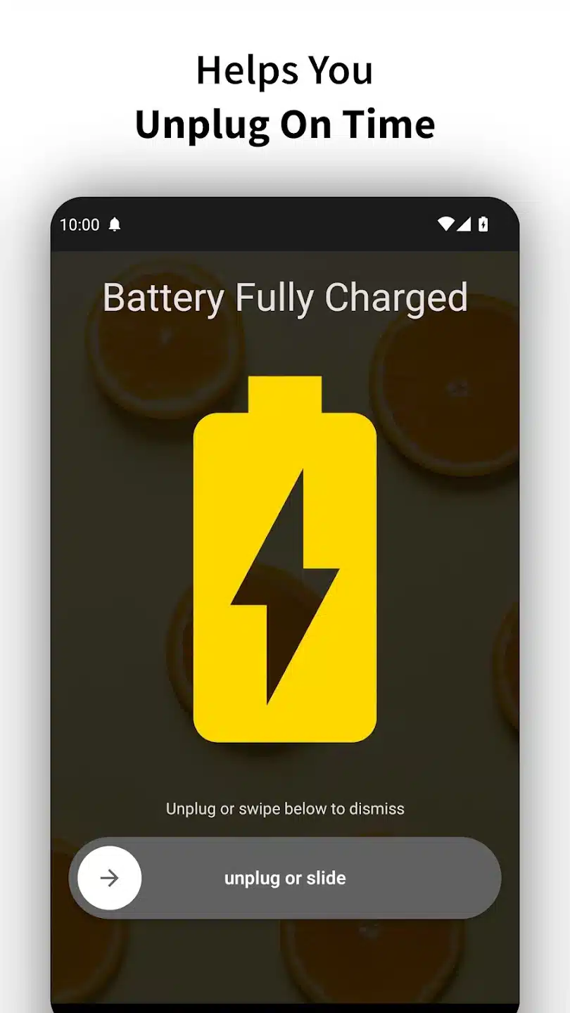 Battery Charged Alarm