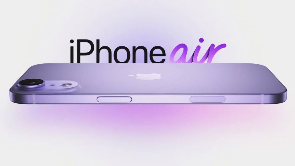 الهاتف الجديد iPhone 17 Air أو iPhone 17 slim