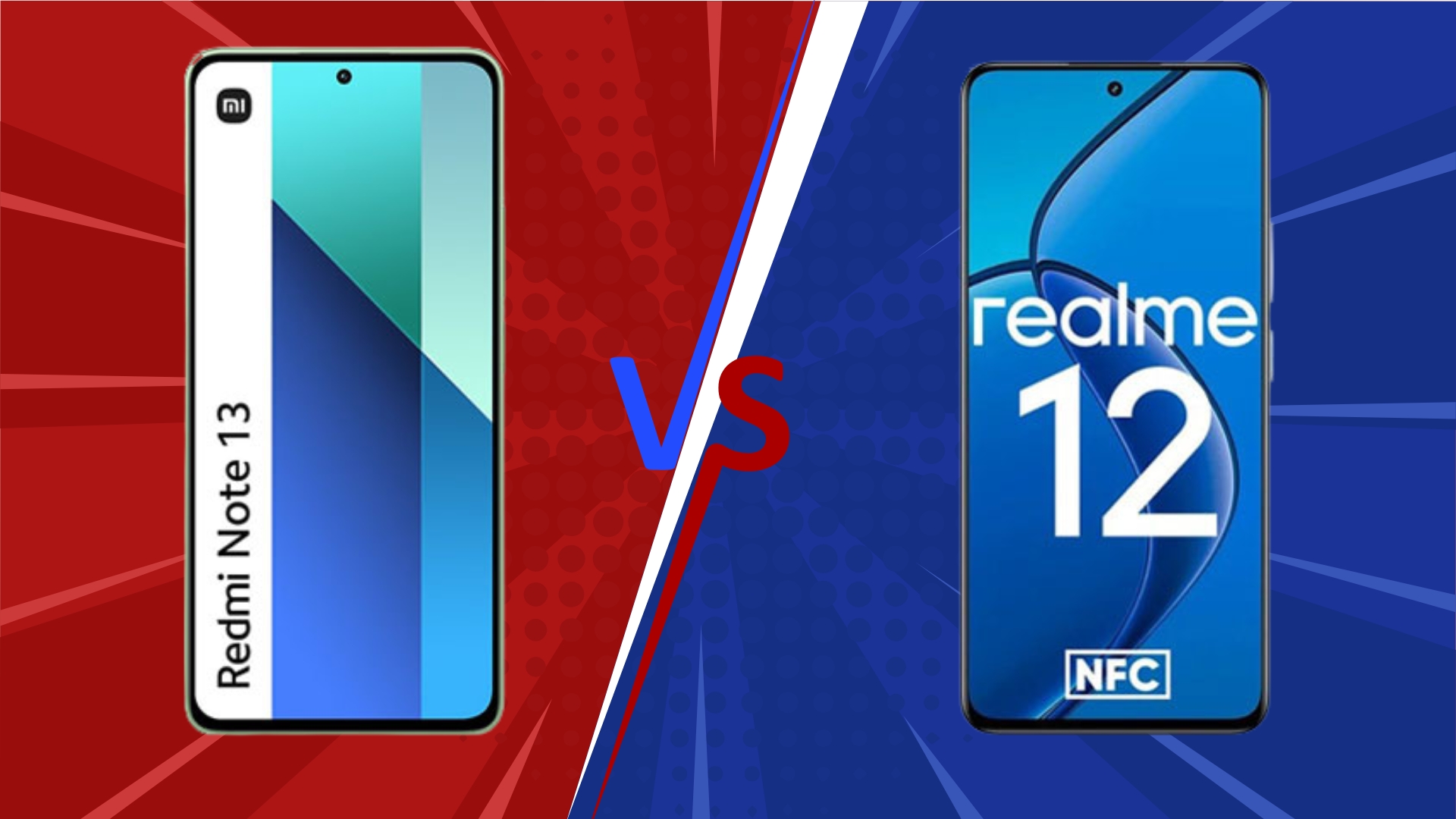 مقارنة بين Realme 12 4G مع Redmi Note 13 