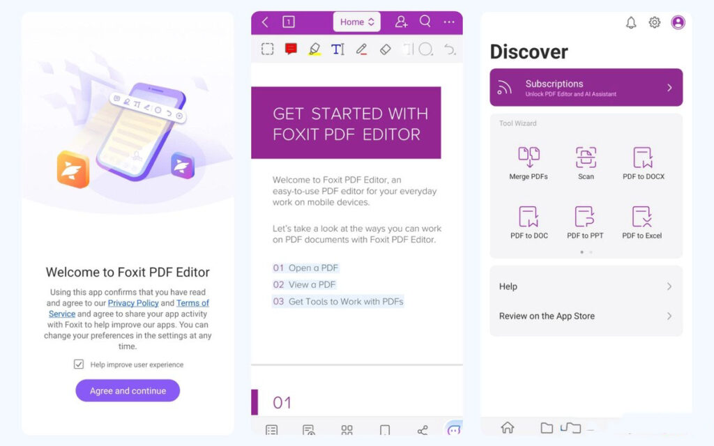 تطبيق Foxit PDF Editor