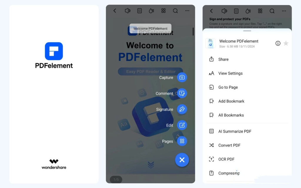 تطبيق PDFelement بواسطة Wondershare