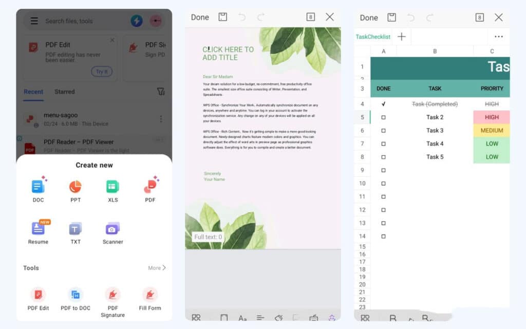 برنامج WPS Office