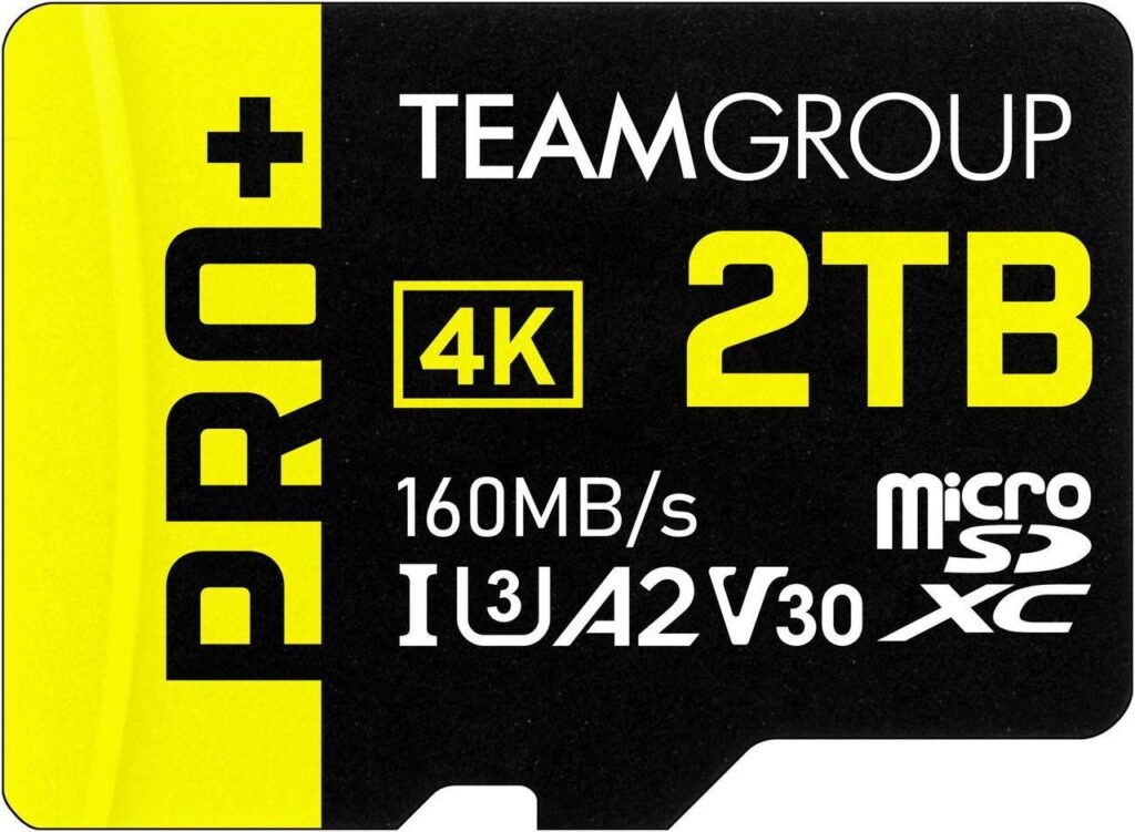 بطاقة ذاكرة TeamGroup Pro+ microSDXC UHS-I