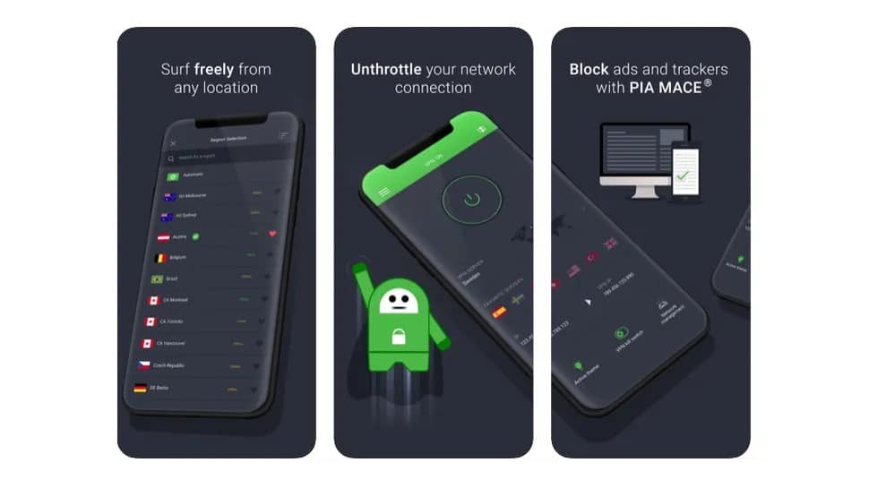 تطبيق Private Internet Access (PIA)