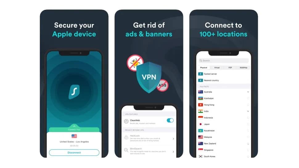 تطبيق Surfshark