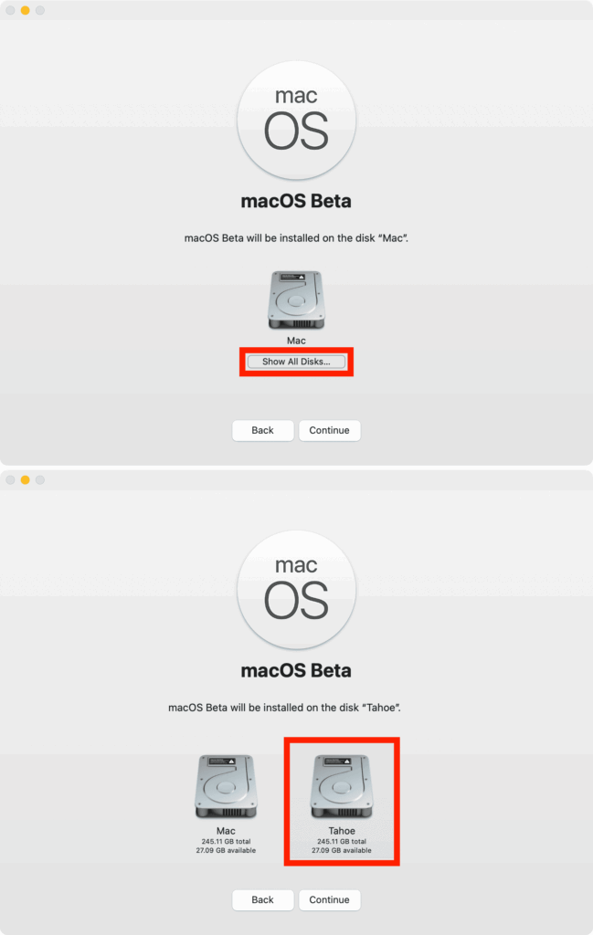 كيفية تثبيت macOS Tahoe 26 على قسم مختلف من جهاز Mac الخاص بك